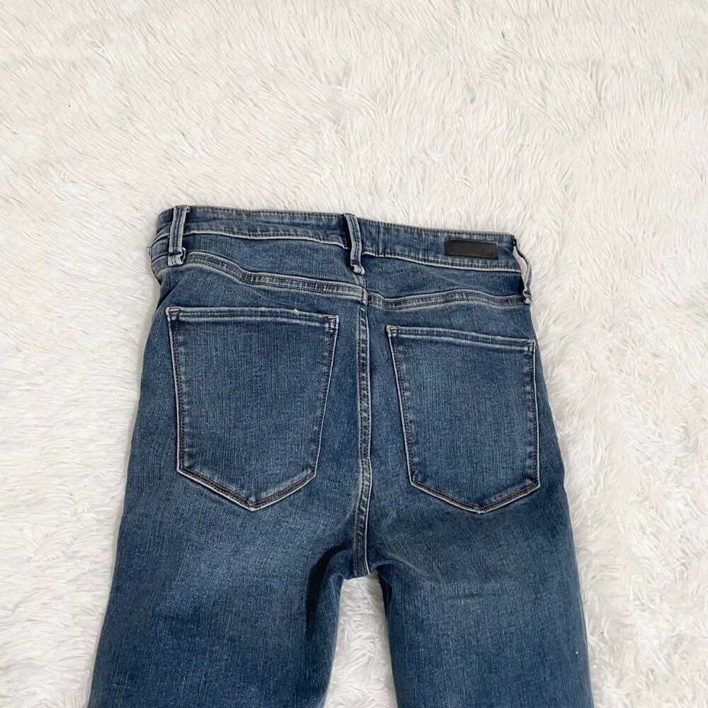 Abercrombie & Fitch Simon High Rise Super Skinny Ripped Jeans in Blue Size 26/2 - Picture 10 of 11